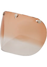 Amber Gradient 3 Snap Shield for Bell Custom 500