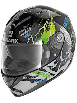 Full face helmet Shark Ridill Drift-R black-green