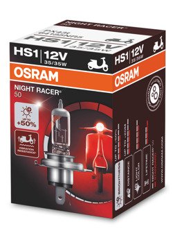 Halogen headlight lamps for motorcycles 12V OSRAM HS1 35/35W NIGHT RACER 50