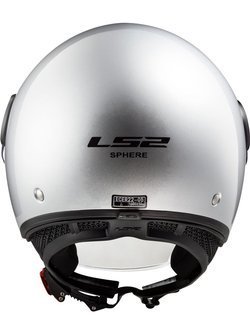 Open face helmet LS2 OF558 Sphere Solid silver