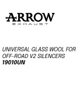 Arrow uniwersalna wełna szklana do tłumików Off-Road V2 [L=350mm]