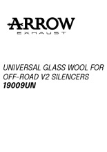 Arrow uniwersalna wełna szklana do tłumików Off-Road V2 [L=400mm]