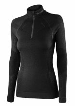 Bluza termoaktywna damska Brubeck Extreme Merino czarna