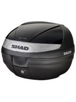 Kufer centralny Shad SH29 z pokrywą w kolorze czarnym metalicznym