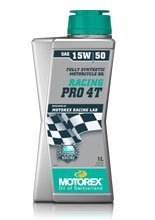 Olej silnikowy Motorex Racing Pro 4T SAE 15W/50 1L