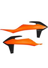 Osłony chłodnicy UFO do KTM SX / EXC / SX-F / EXC-F (19-) pomarańczowo-czarne