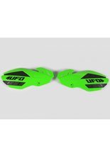 Osłony rąk (handbary) UFO do Kawasaki KXF 250 (13-20), KXF 450 (13-18) zielone 