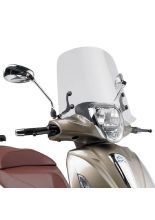 Szyba motocyklowa GIVI do Piaggio Beverly 125IE / 300IE / 350 (10-20) przezroczysta [montaż wymaga mocowania A357A]