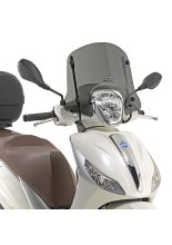 Szyba motocyklowa GIVI do Piaggio Medley 125/150 (16-19) przyciemniana [mocowanie w zestawie]