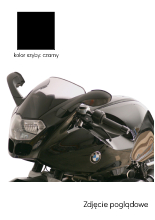 Szyba motocyklowa MRA Oryginalna "O" BMW R 1200S [06-] czarna