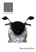 Szyba motocyklowa MRA Sport Screen "SP" Honda PCX 125 / 150 (10-13) przyciemniana
