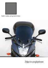 Szyba motocyklowa MRA Touring "T" Yamaha XJ 6 Diversion [09-] przyciemniana