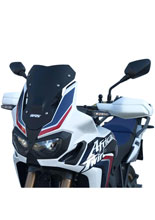 Szyba motocyklowa WRS Sport do Hondy CRF1000L Africa Twin/ Adventure Sports (15-19) czarna matowa