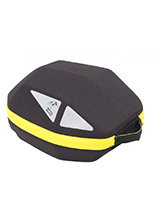 Tankbag Royster Daypack w kolorze czarnym z żółtym zamkiem [pojemność: 5,5L]