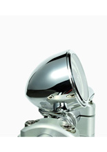 Uchwyt do prędkościomierza Motogadget Motoscope Tiny srebrny [średnica kierownicy: 22 mm]