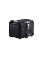 Zestaw: kufer centralny czarny TRAX ADV + stelaż Alu-rack SW-Motech Honda CB1300 (03-09) / CB1300S (05-09) [pojemność 38 L]