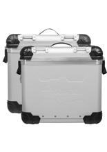 Zestaw kufrów bocznych aluminiowych Touratech ZEGA Evo "And-S" [prawy: 31l; lewy: 38l]