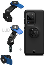 Zestaw na motocykl: etui na telefon Samsung Galaxy S20 Ultra + mocowanie Quad Lock 