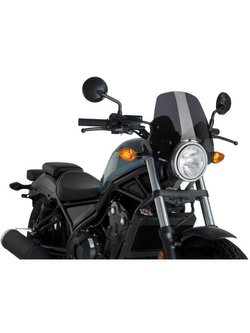 Owiewka motocyklowa PUIG Naked New Generation do Hondy Rebel 300 / 500 (17-) mocno przyciemniana
