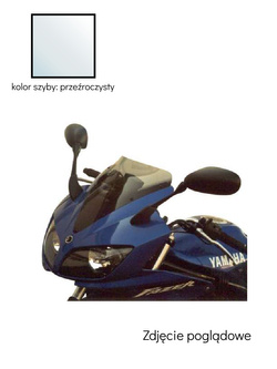 Szyba motocyklowa MRA Spoiler "S" Yamaha FZS 600 Fazer [02-03] przeźroczysta